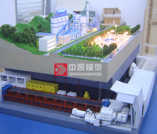 煤礦作業展示